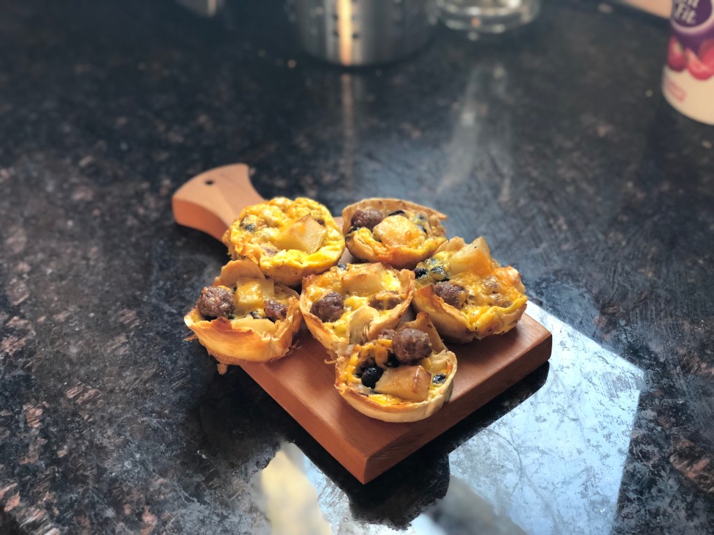 Breakfast burrito muffins, code name&nbsp;Burriffins.