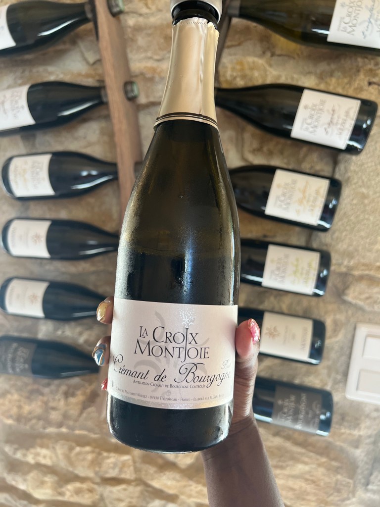 The Croix Cremant, a traditional method sparkling wine